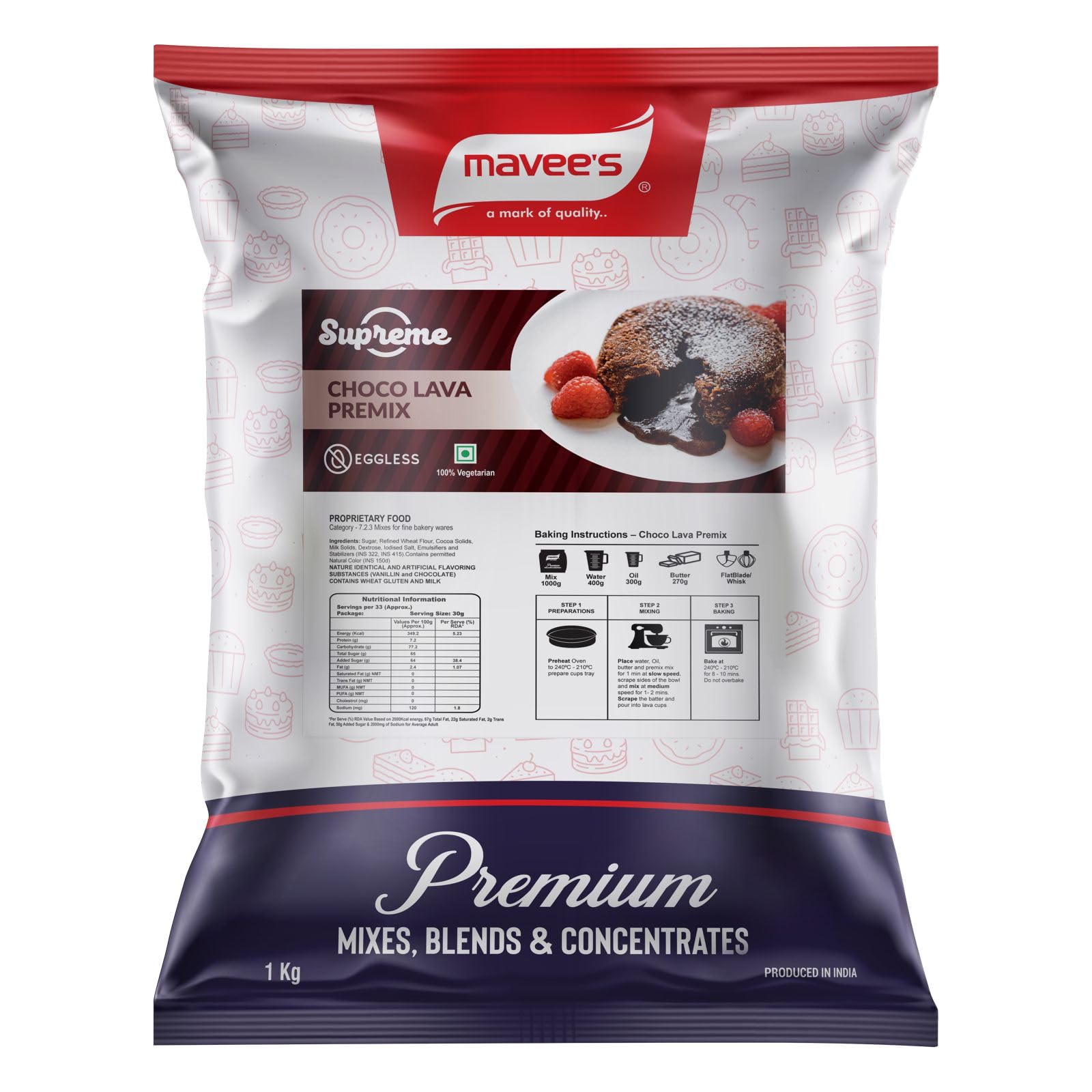 See full amazon price history chart for Supreme - Choco Lava Cake Mix Eggless, Premium Baking solutions, 1Kg Supreme - Choco Lava Cake Mix Eggless, Premium Baking solutions, 1Kg (B0C9QRYVMX) Amazon Price History, Amazon Price Tracker
