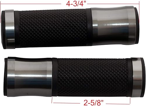 Miniatura 2 de Puños de manillar de extremo abierto rojo compatible con Kawasaki Ninja ZX11 1997