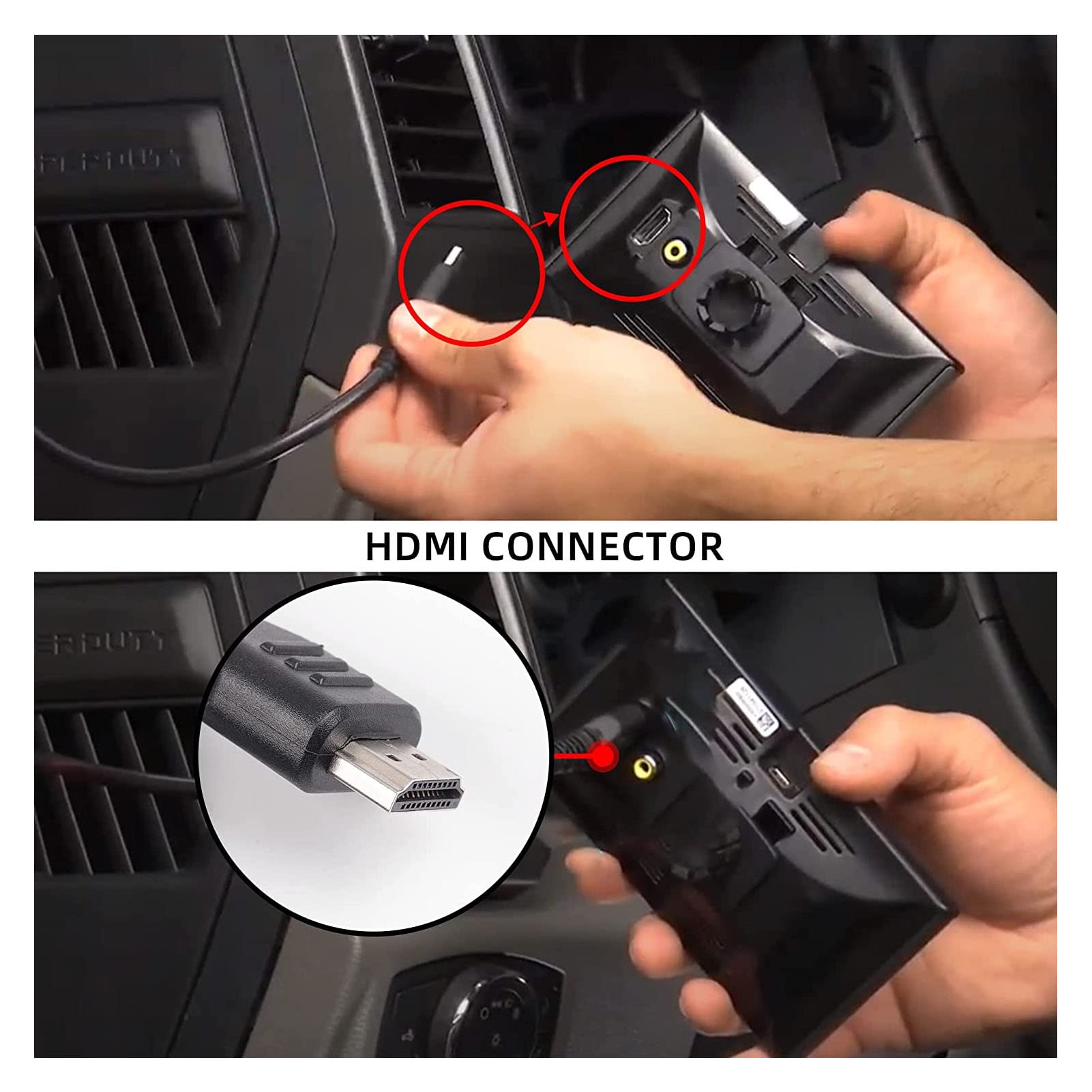 DUNSIHUI Cavo di interfaccia H00008000 OBDII al monitor HDMI