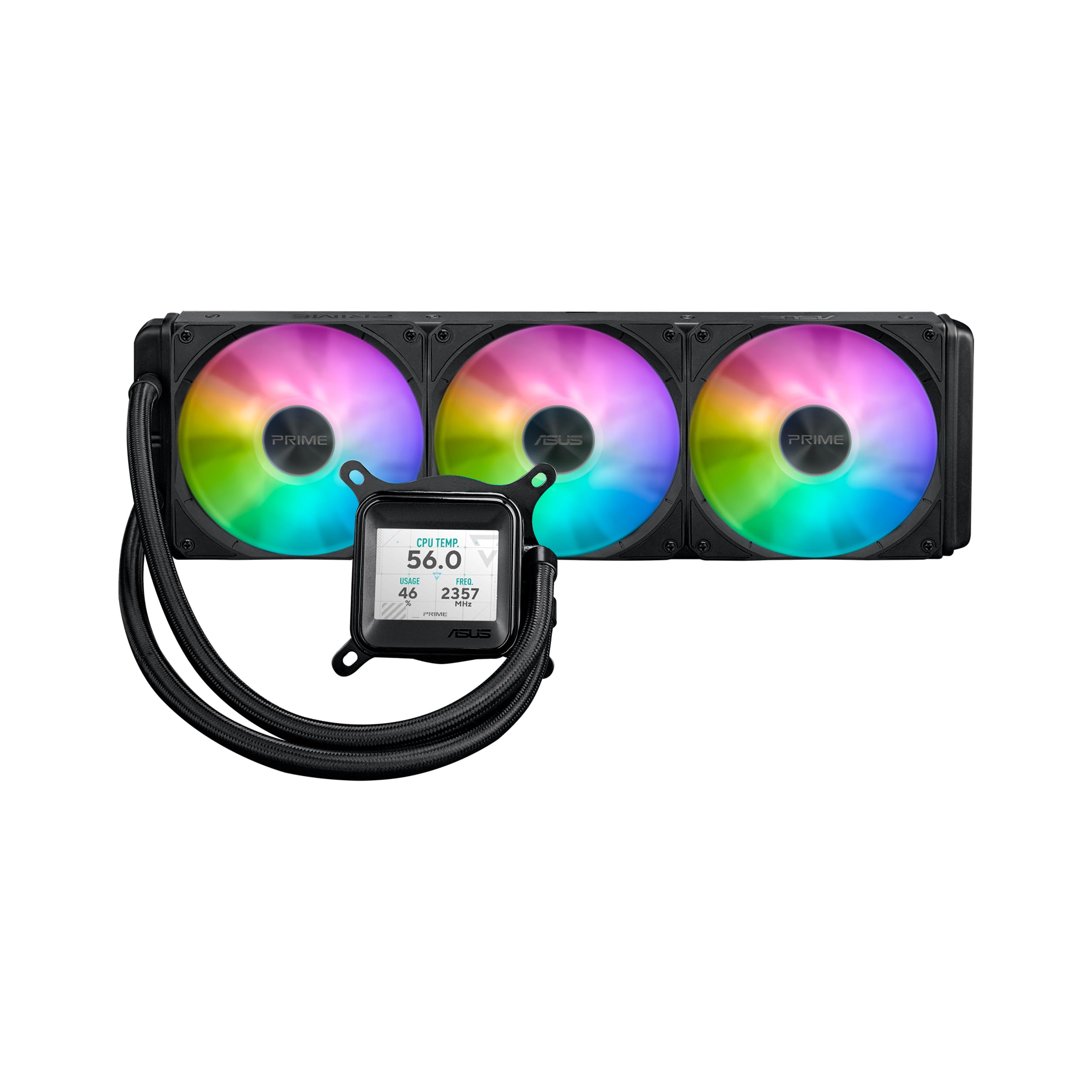 ASUS LC 360 ARGB CPUクーラー Prime LC 360 ARGB LCD｜クーラー｜ASUS 日本