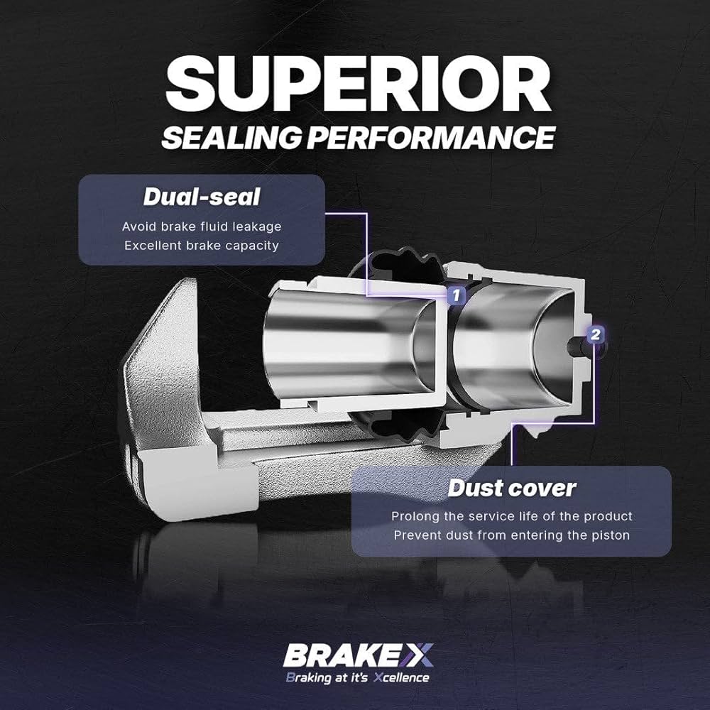 RKページです(^^) Amazon.com: Brake X Front Left Brake Caliper Replacement for