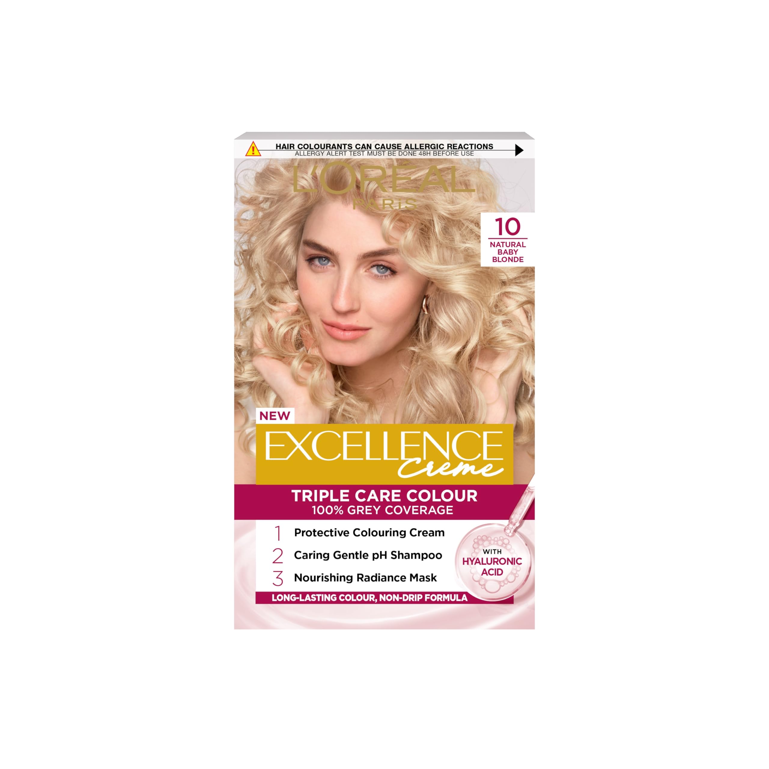 L'oreal Paris Excellence Creme Colour 10 Natural Baby Blonde
