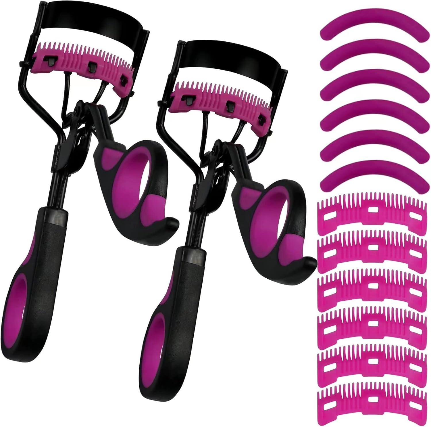 Eyelash Curlers with Comb 2 Pack IMMER LIEBEN Lash Curler