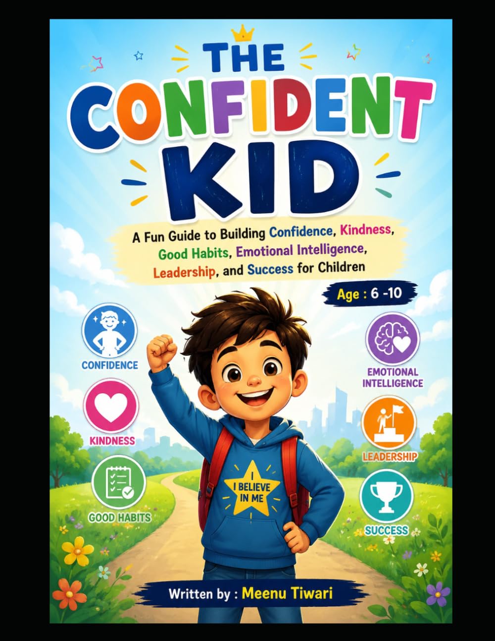 THE CONFIDENT KID: A Fun Guide to Building Confidence, Kindness, Good Habits, Emotional Intelligence, Leadership, and Success for Children