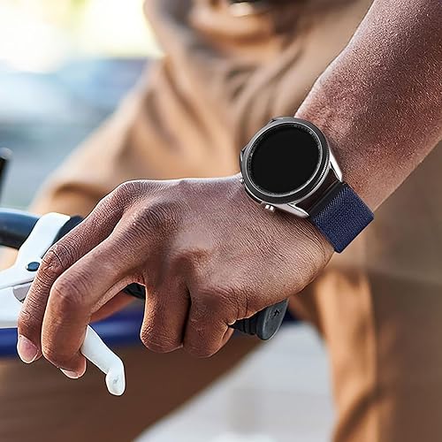 Miniatura 6 de Ouwegaga Paquete de 3 bandas elásticas de 0.86 pulgadas compatibles con Samsung WatchSamsung Galaxy Watch 3 Band 1.772 inGalaxy Watch 1.811