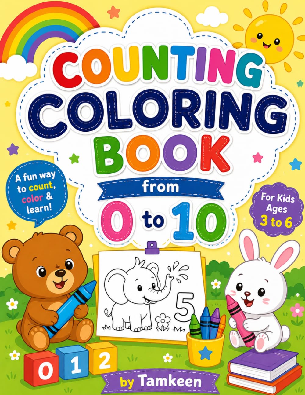 Count and Color Numbers 0–10