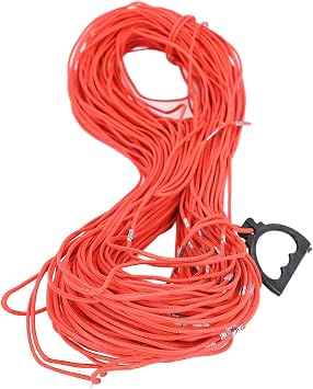 Deep Well Measuring Rope Clear Scale 328.1ft Nylon Industrial Measuring Rope for Long Distance Measurement