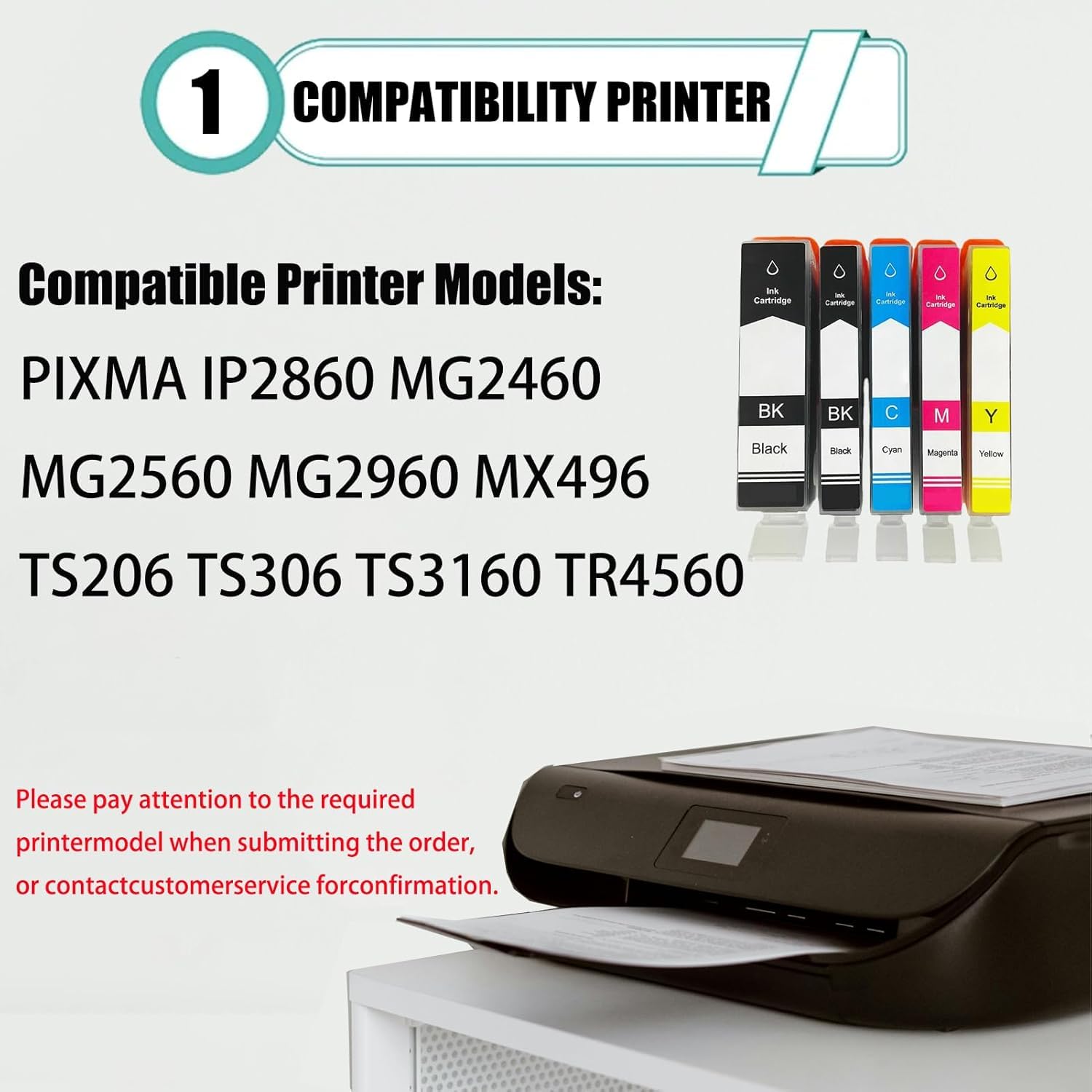 Cartucce D'inchiostro Ad Alta Resa 645XL 646XL Compatibili Per Cartucce D'inchiostro 645 646 Sostituisci L'uso Per Canon PIXMA IP2860 MG2460 MG2560 MG2960 MX496 TS206 TS3160 TR4560,Suits-1 Set