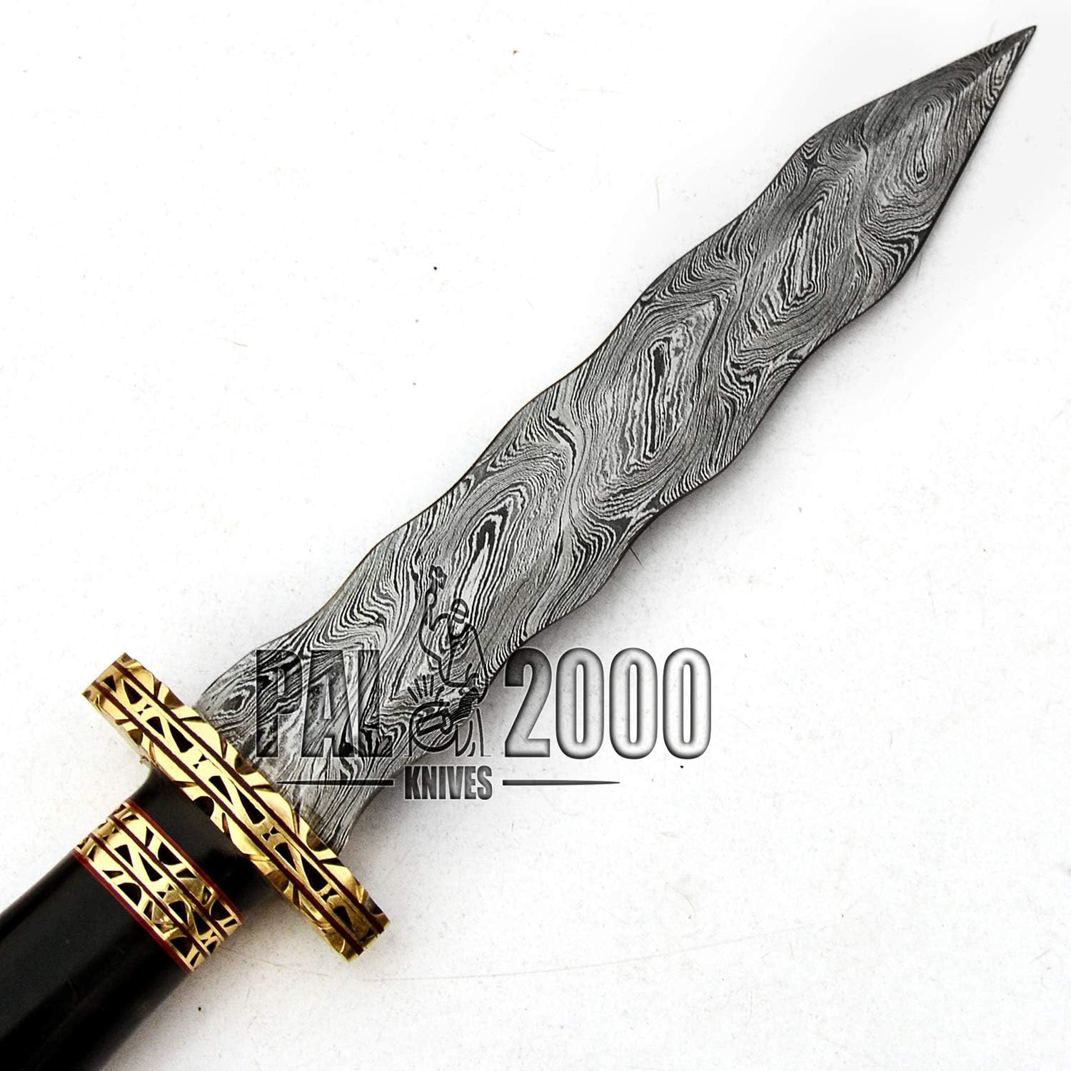 PAL 2000 KNIVES DAM- 9744 Handmade Damascus Steel 13 Inches Hunting Vivi Knife