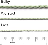 Vista 6 de Juego de 3 madejas 100% de lana de alpaca bebé, peso voluminoso, fabricadas en Perú, celestial suave y perfecto para tejer y tejer a ganchillo