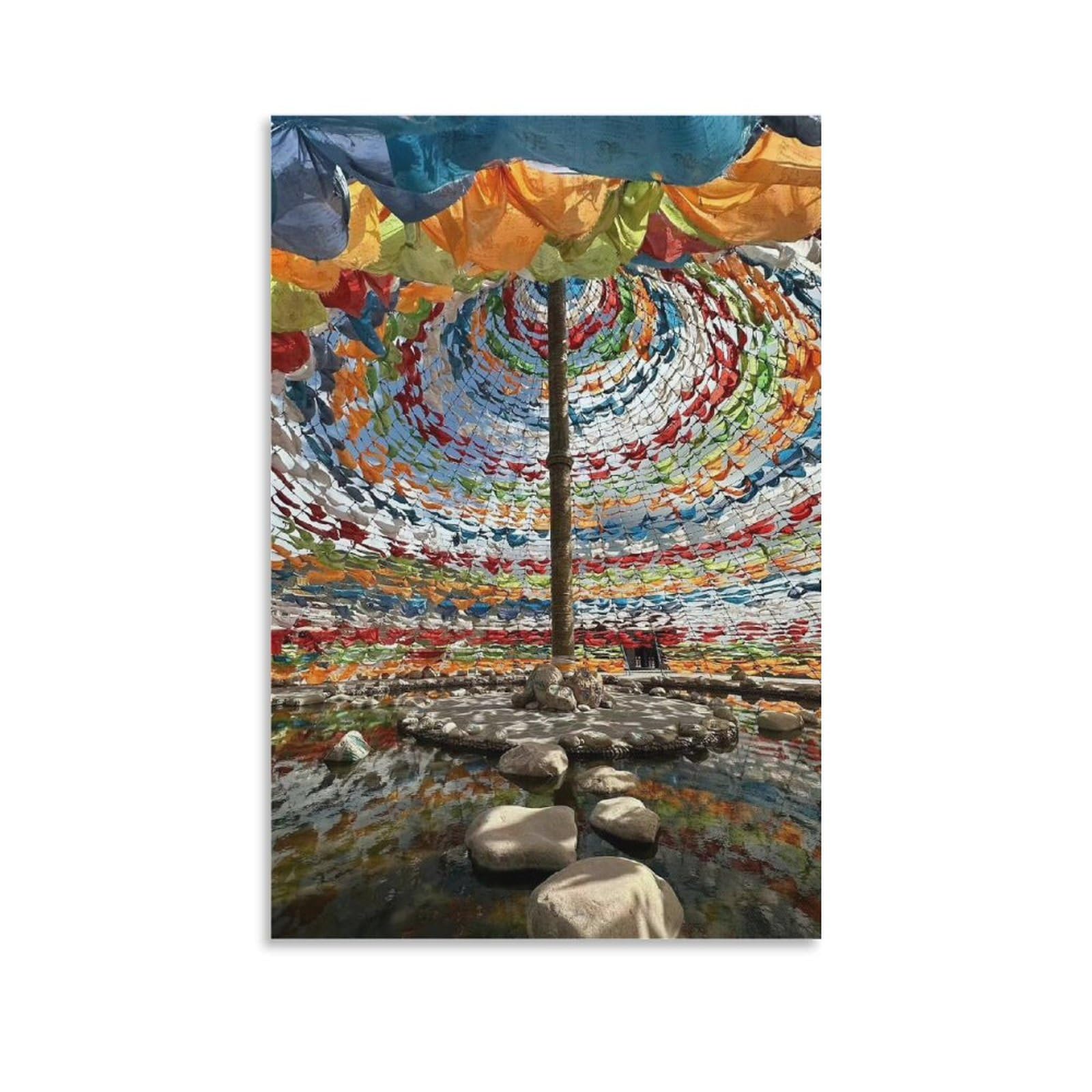 Amazon.com: Prayer Flags Tibetan Culture Artworks Canvas Poster