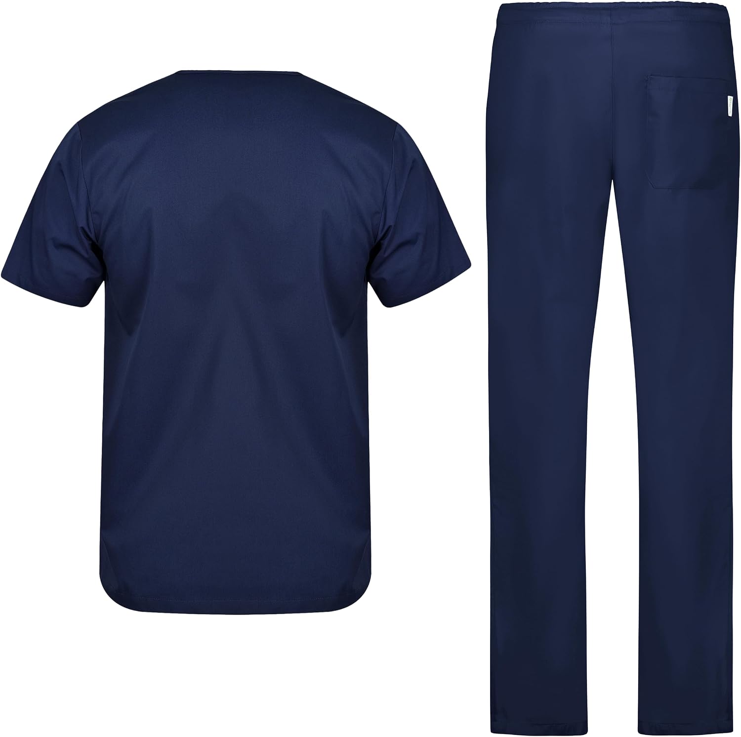 B-well Morelli 100 bawełna unisex zestaw do szorowania kasak spodnie wsuwane zestaw lekarski mundur bawełniany top ze spodniami medyczna odzież robocza