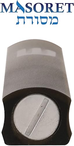 Miniatura 6 de 3 piezas de aluminio puerta Mezuzah casos: perfil especial, sin agujeros, 3-Inch 2.8 in hebreo pergamino pergamino titular cajas