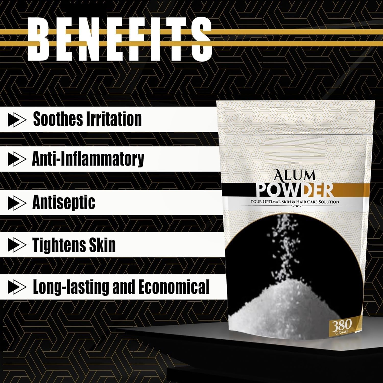 VIVA Pure Alum Powder For Face & Skin Tightening 380g