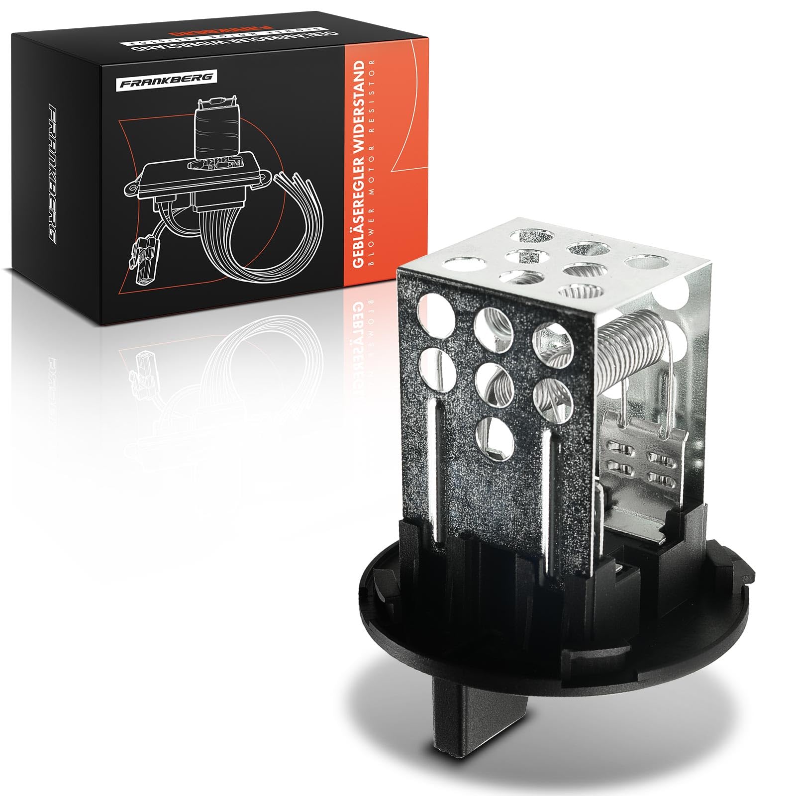 Frankberg Régulateur de résistance pour moteur de soufflerie intérieur M. | devant; Compatible avec: C4 Grand Picasso I UA_, C4 I LC, Berline C4, C4 Coupé LA, C4 Grand Picasso I UA