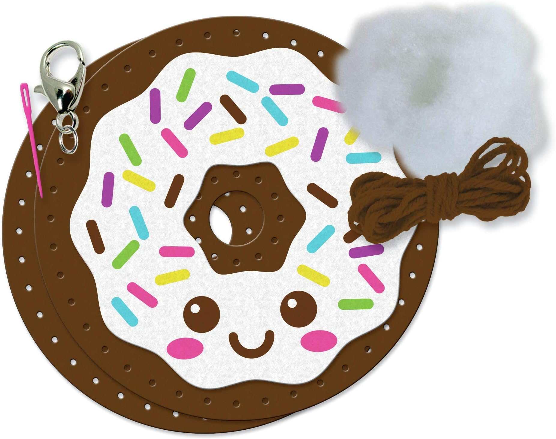 ColorbokSew Cute Kit Backpack Clip Donut