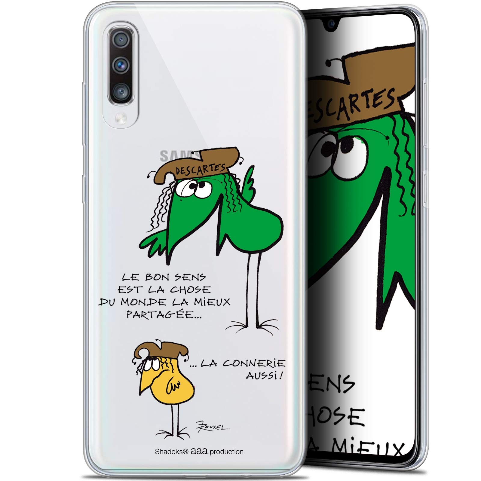 Ultra Slim Case for 6.7 Inch Samsung Galaxy A70 Shadoks Sharing