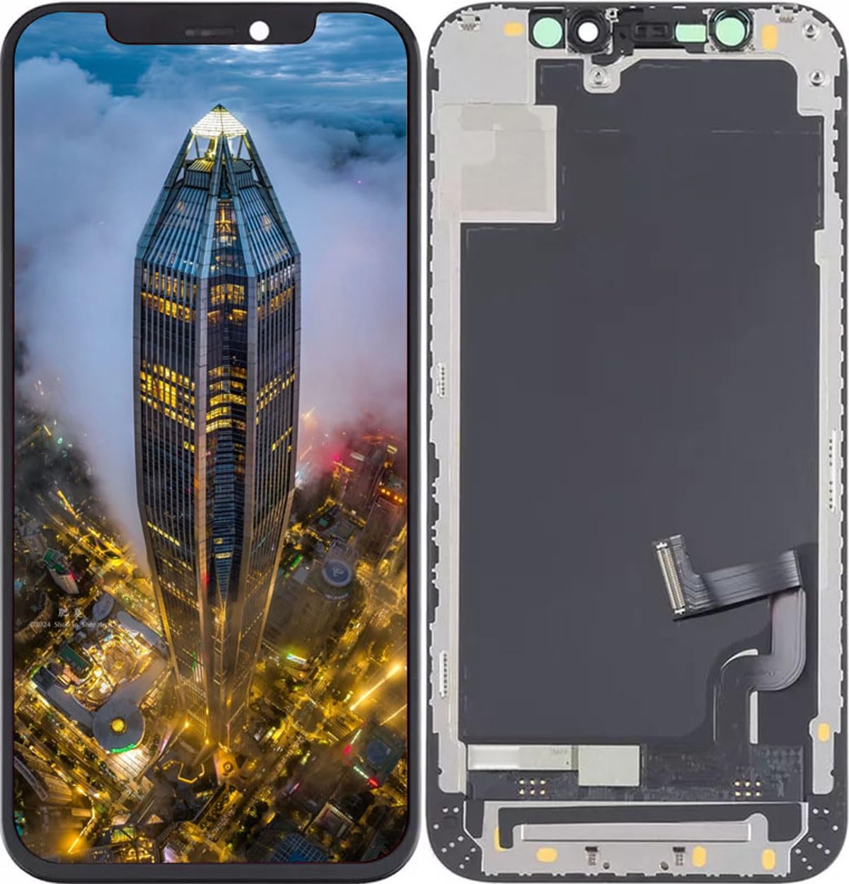 (Incell/IC Transplant) Zespół wyświetlacza LCD do iPhone 12 MINI A2399, A2398, A2176, A2400 zestaw do wymiany ekranu