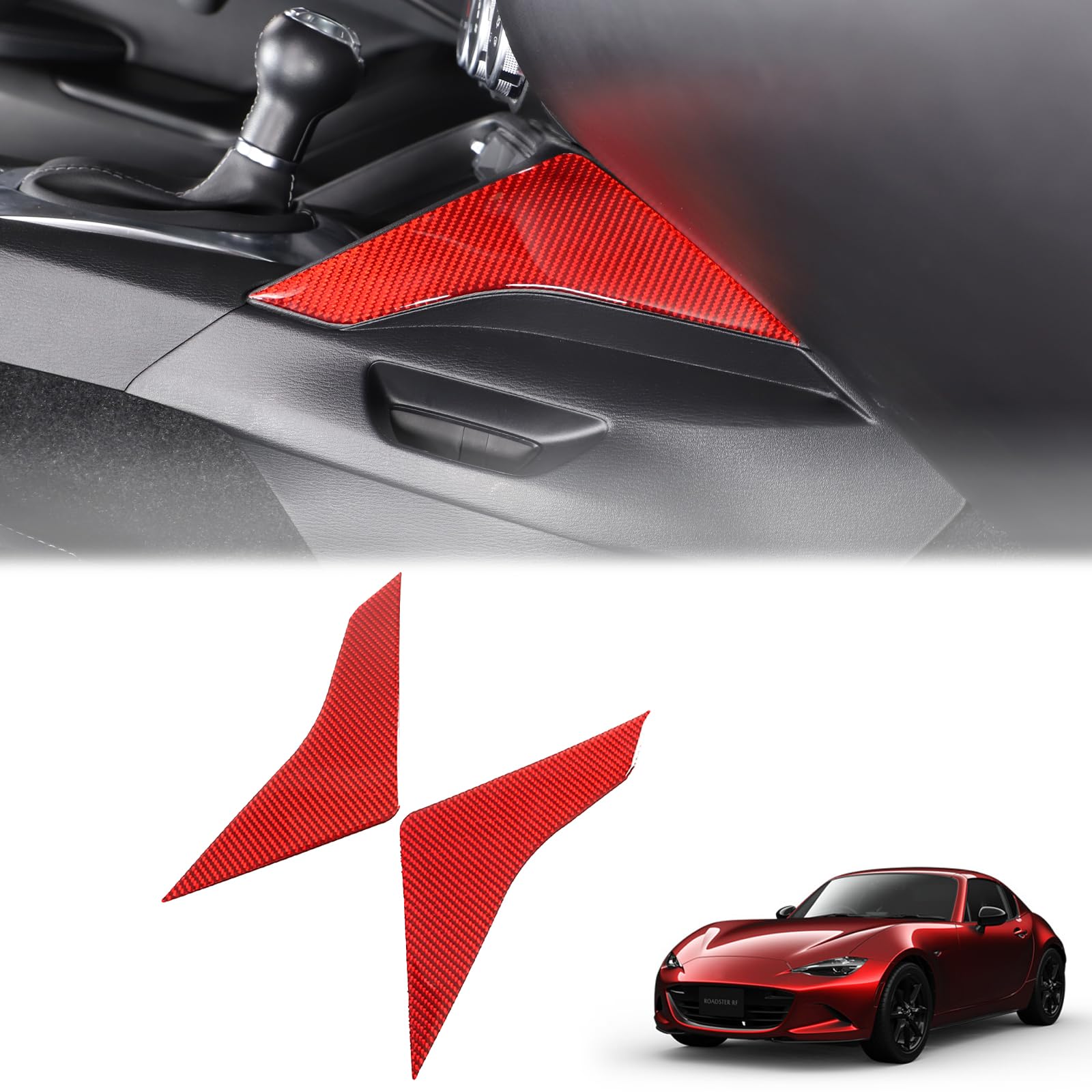 美品】 MAZDA ロードスター(ND) 革調デコレーションパネル