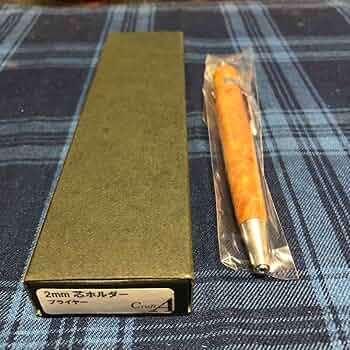 craftA クラフトエー　ブライヤー　2mm芯ホルダー CRAFT A × ブンドキ.com】オリジナル2ミリ芯ホルダー/マーブル