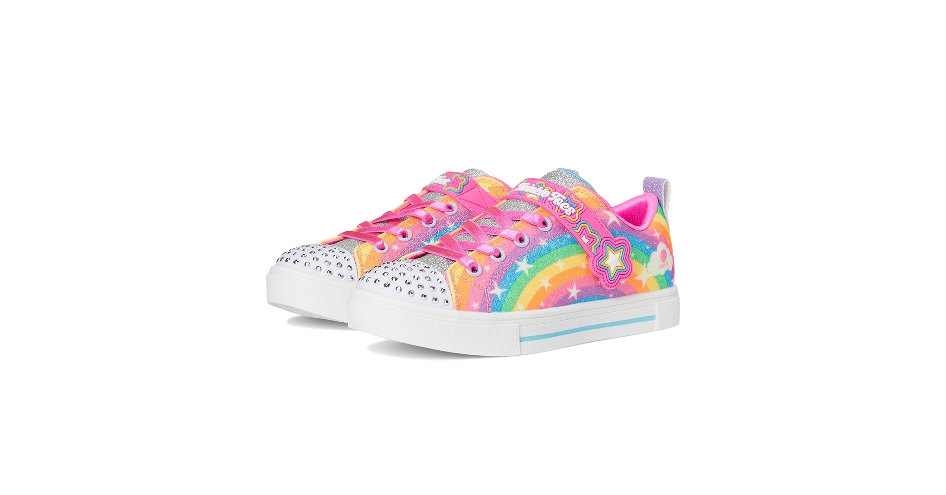 Amazon.com | Skechers Girls Twinkle Sparks-Starry Rainbow