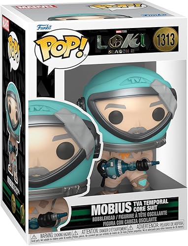 Funko Pop! Marvel Loki Temporada 2 - Mobius (TVA Temporal Core Suit)
