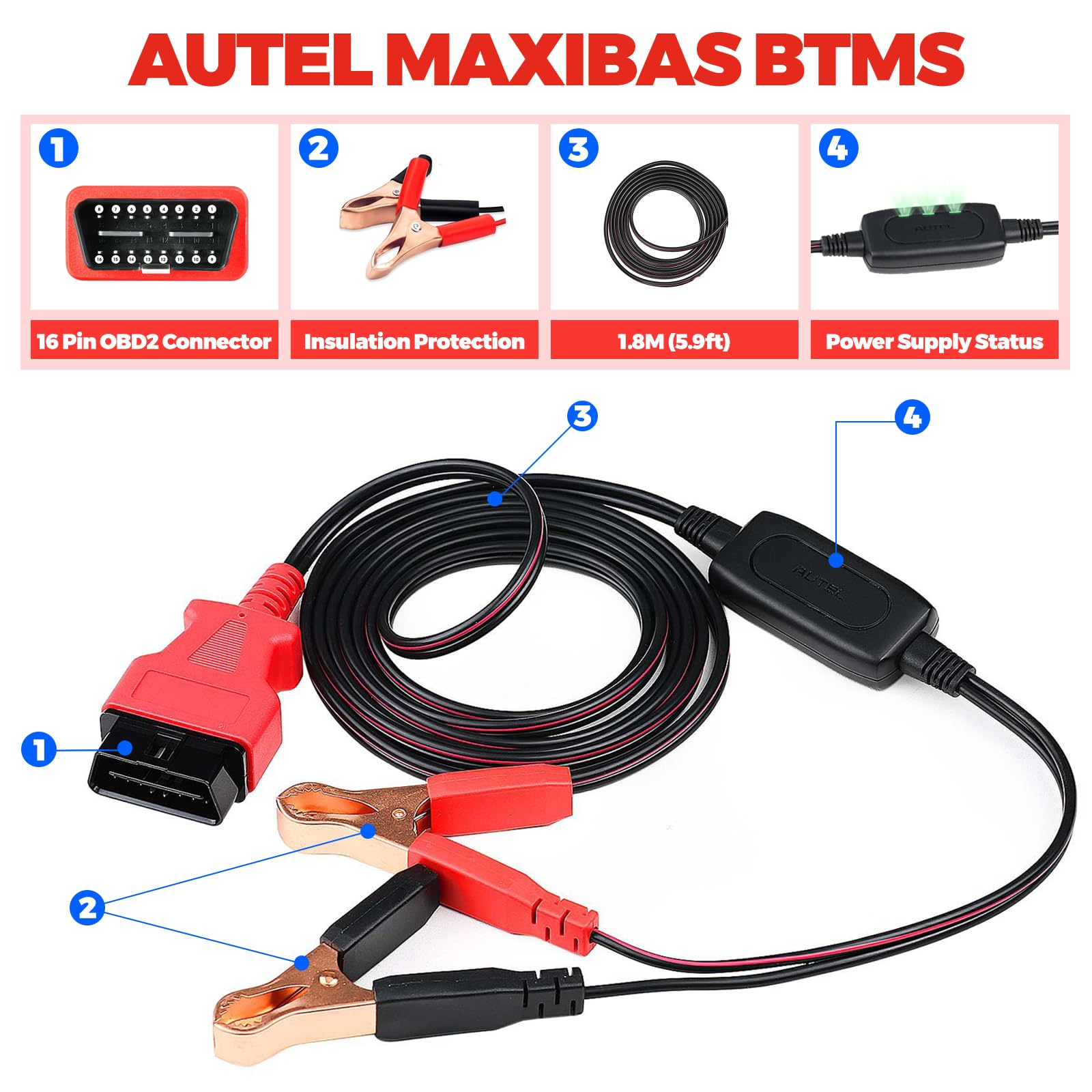 Autel MaxiBAS BTMS Full Product View