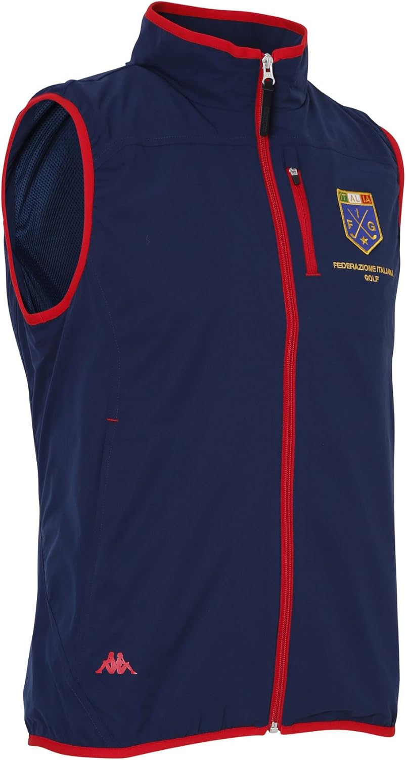 (カッパゴルフ)Kappa Golf FIGワッペンベスト KG552OT51 [メンズ]