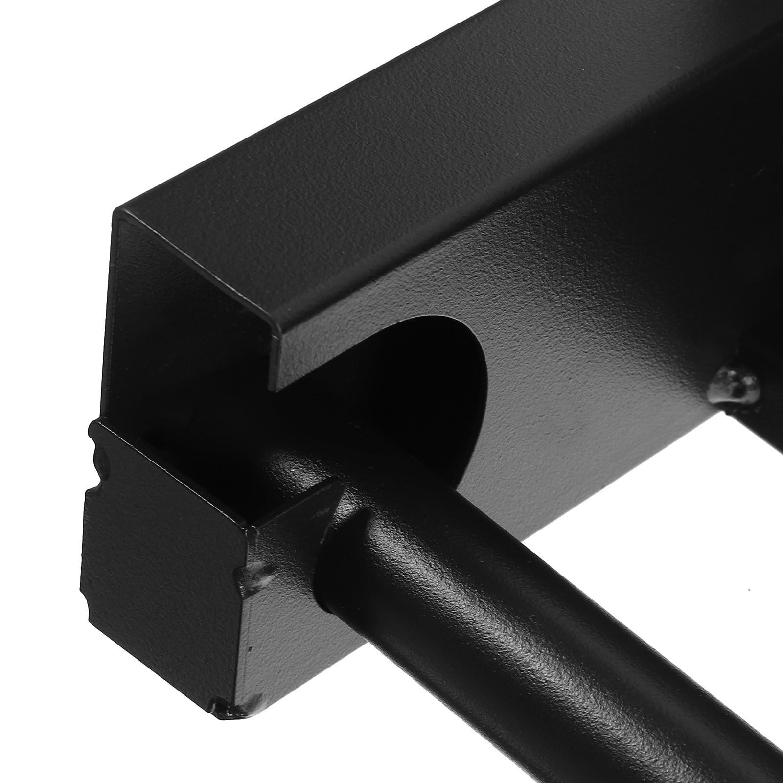 UKCOCO Soporte para Bolsas Colgantes de Supermercado en Acero Inoxidable Negro, Dispensador Compacto para Rollos de Bolsas Plásticas, Estante Multiusos para Cocina y Tienda Minorista