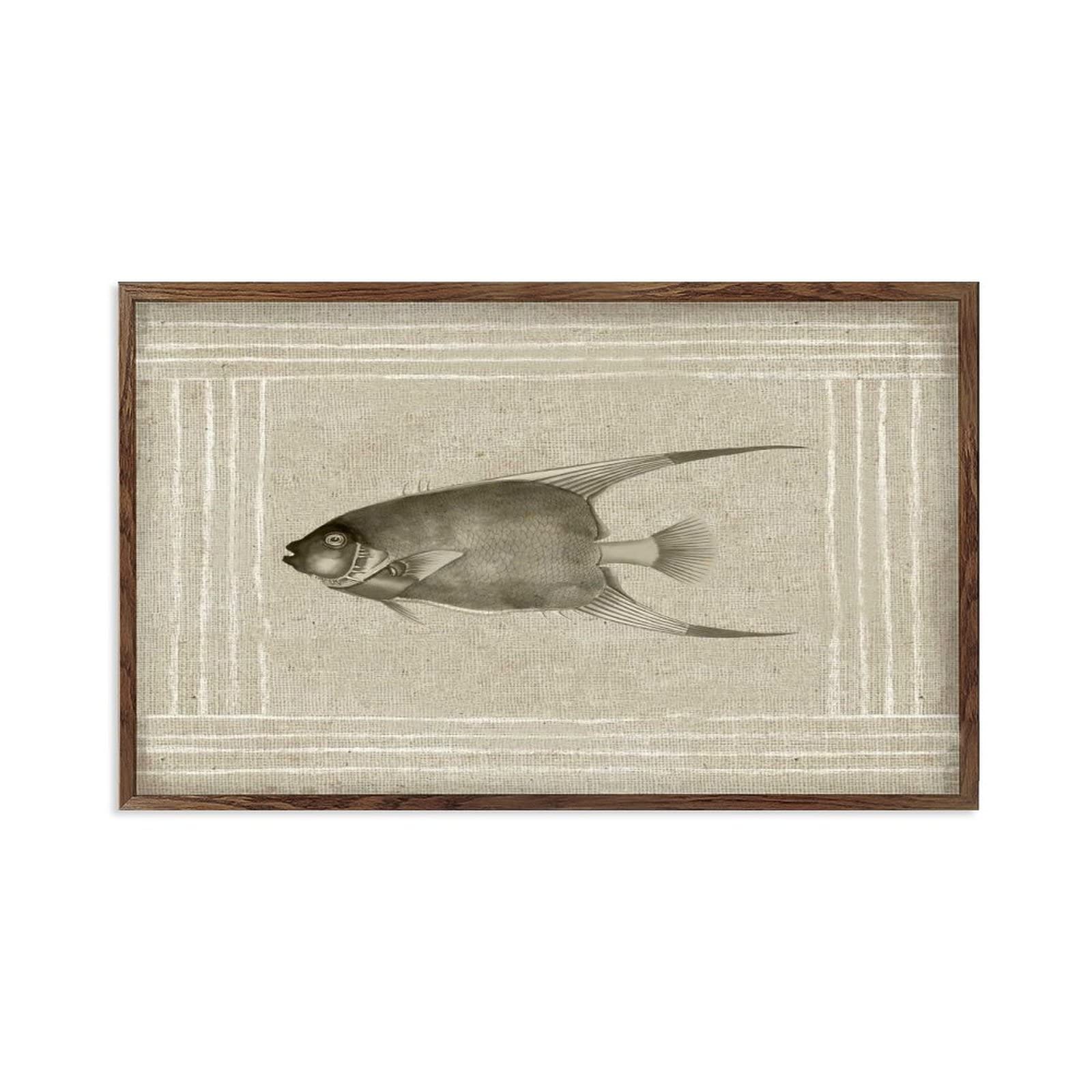 Plaque en bois sous l'eau pour embellir les murs nus