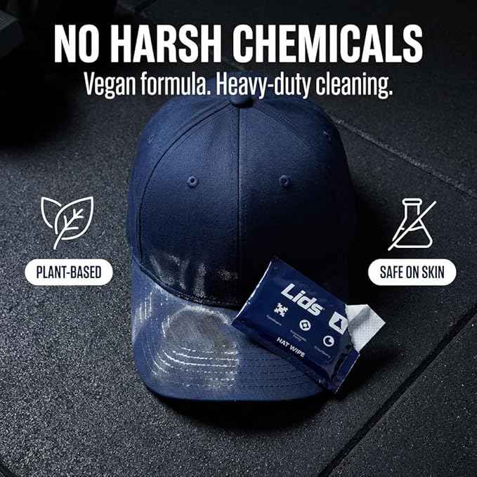 Lids To-Go Toallitas para Gorras 12 Paq. Limpiador Biodegradable miniatura 5