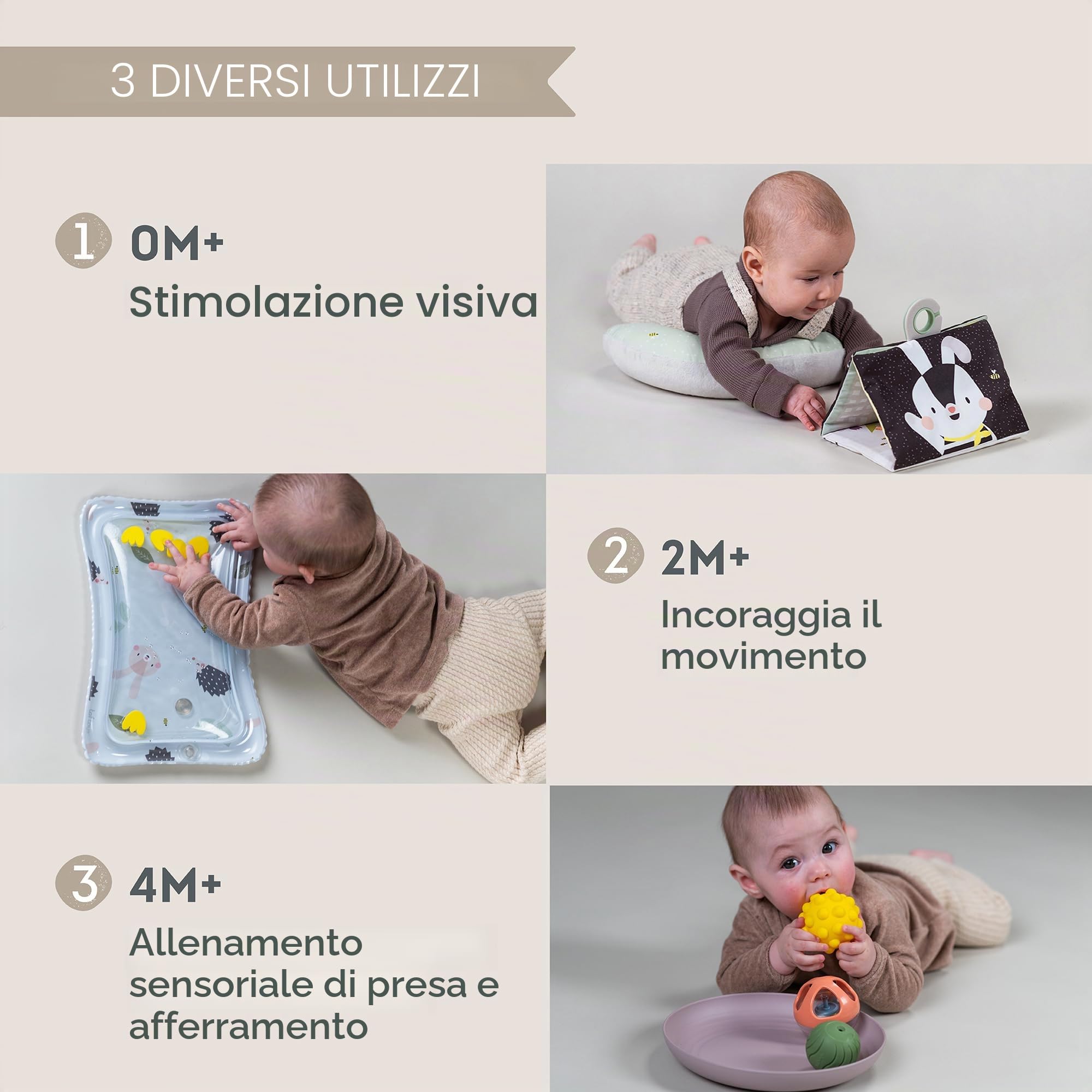 Taf Toys - 13435 - Cofanetto Tummy-Time