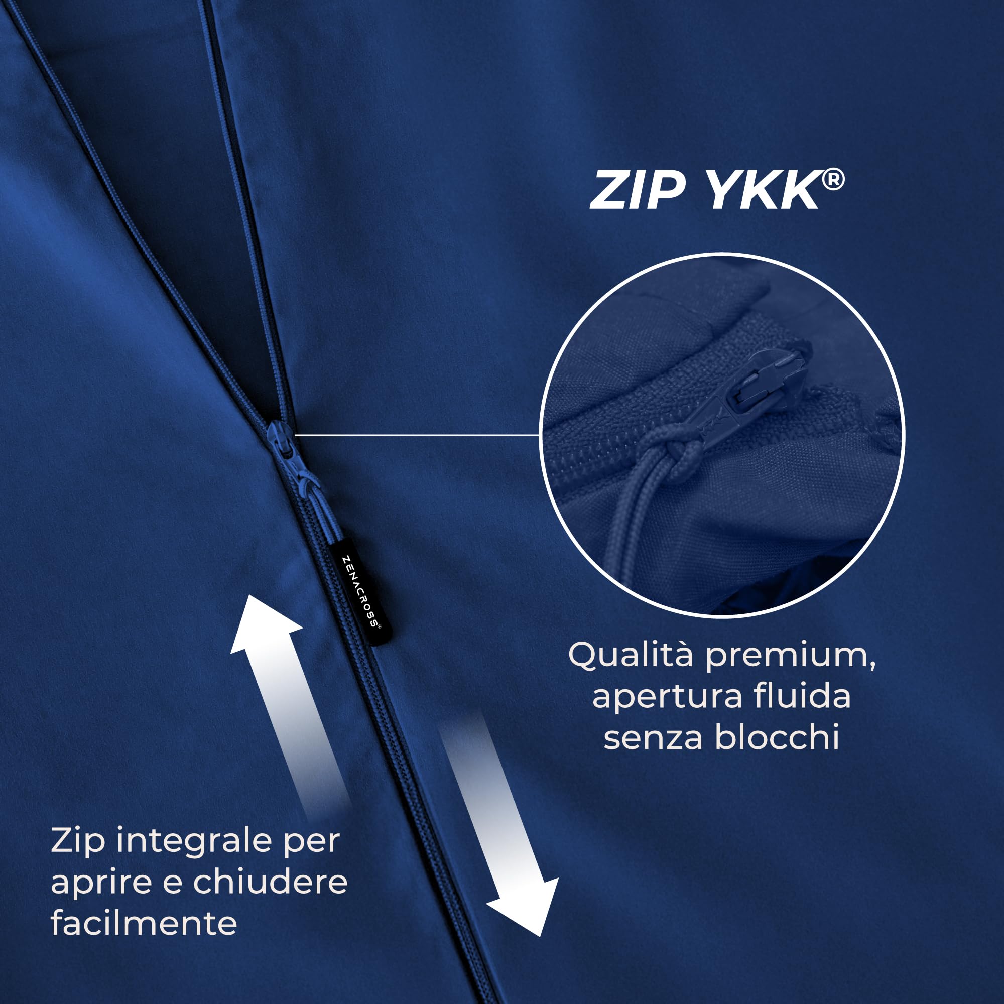Sacco a Pelo Interno Ultraleggero in Microfibra - Sacco Lenzuolo Da Viaggio con Scomparto per Cuscino - Lenzuolo da Viaggio per l'estate
