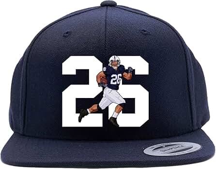 Snapback Navy Penn Saquon Barkley 26 Logo Hat at Amazon Men's