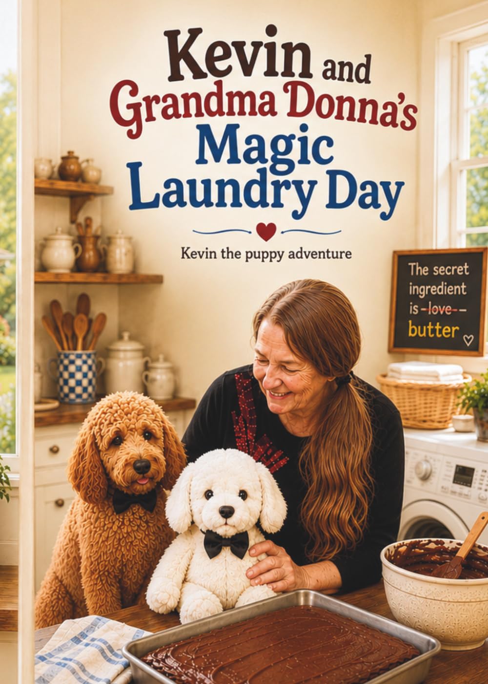 Kevin and Grandma Donna's Magic Laundry Day: A Kevin The Puppy Adventure (Kevin's Big Adventures)