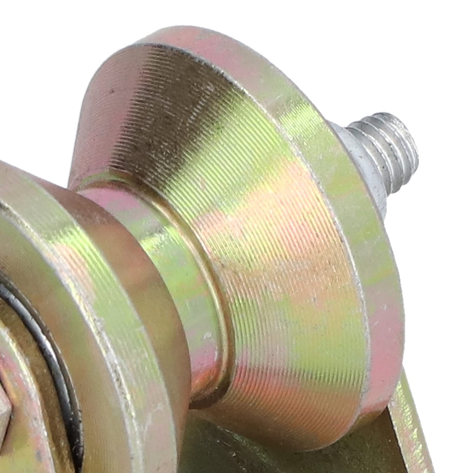 32mm V Type, VType Groove Wheel Heavy Duty Wire Rope Rail Steel Pulley Cover Blocks with 2.5mm Bracket for Moving Door