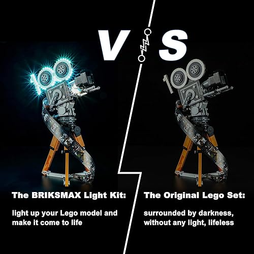 Miniatura 7 de BRIKSMAX Kit de iluminación LED para cámara LEGO-43230 Walt Disney Tribute - Compatible con Lego Disney Building Set- No incluye Lego Set