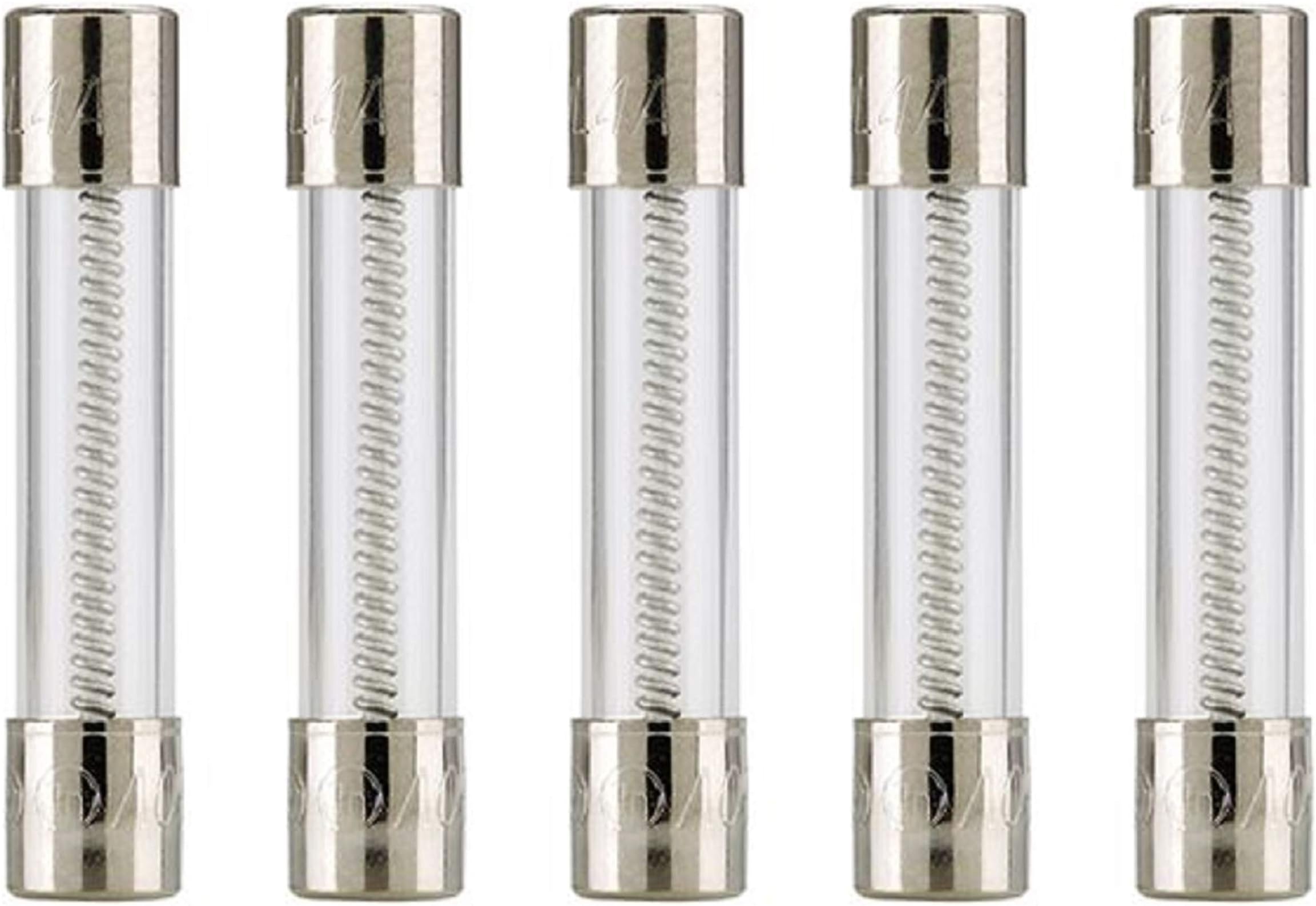 Bussmann MDL-1 Glass Fuse 1 Amp 250 Volt Time Delay (Slo-blo) 3AG 1/4 x 1-1/4 (5 Pack)