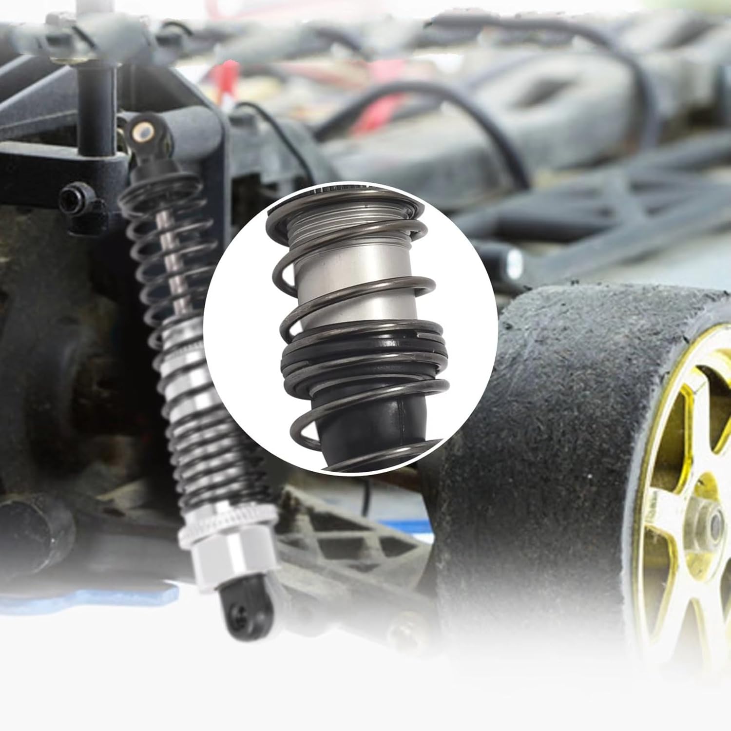 Compatible With JLB For Racing For CHEETAH 1/10 RCカーアップグレードパーツ交換アク