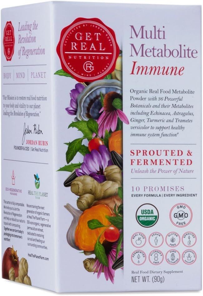 Jordan Rubin's Get Real Nutrition - Multi Metabolite Immune (90 grams)