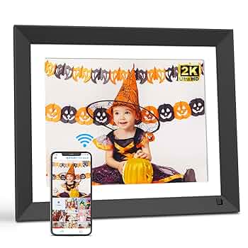 【新品未使用】Digital Photo Frame Amazon.com : 11-inch Wi-Fi Digital Photo Frame - FULLJA
