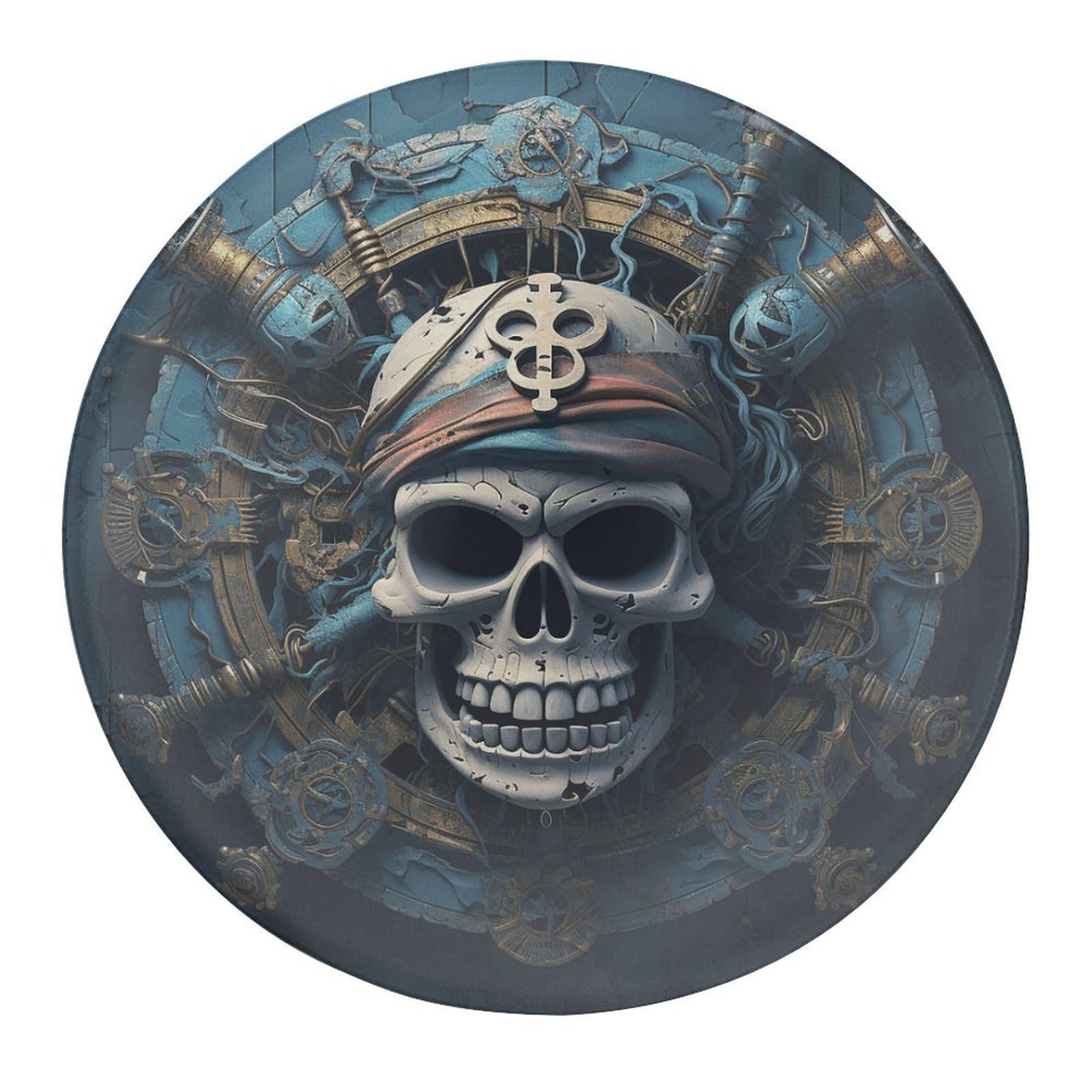 Fekiloot Style Skeleton Pirate Refrigerator Magnet Fridge Magnet1 Pcs