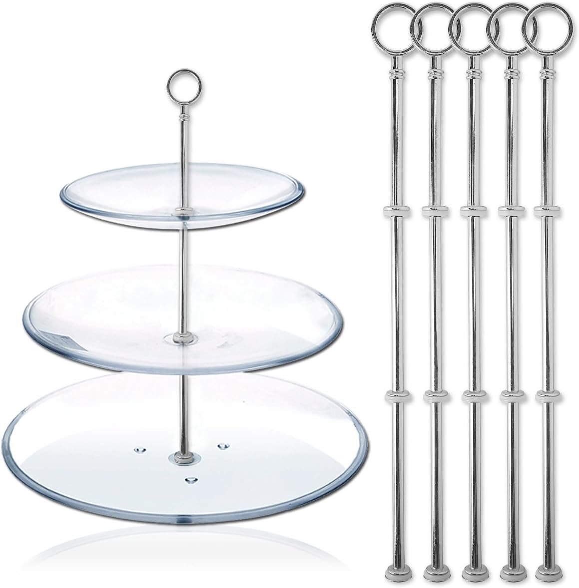 Round Shape Cake Plate Stand