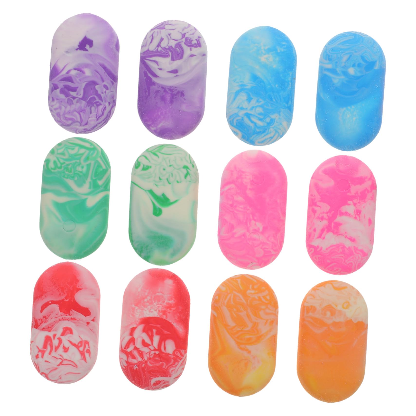SHINEOFI 5 Sätze Marmor Radiergummi Marmor Radiergummis Für Bleistifte Weich Tragbar Zum Zeichnen Kleiner Radiergummi Radiergummis Für Das Klassenzimmer Marmor 12 Stück * 5