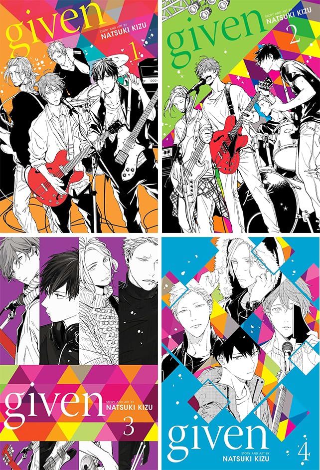 Image of Given 1-9 Bundle Set (9 Book Collection) by Kizu Natsuki