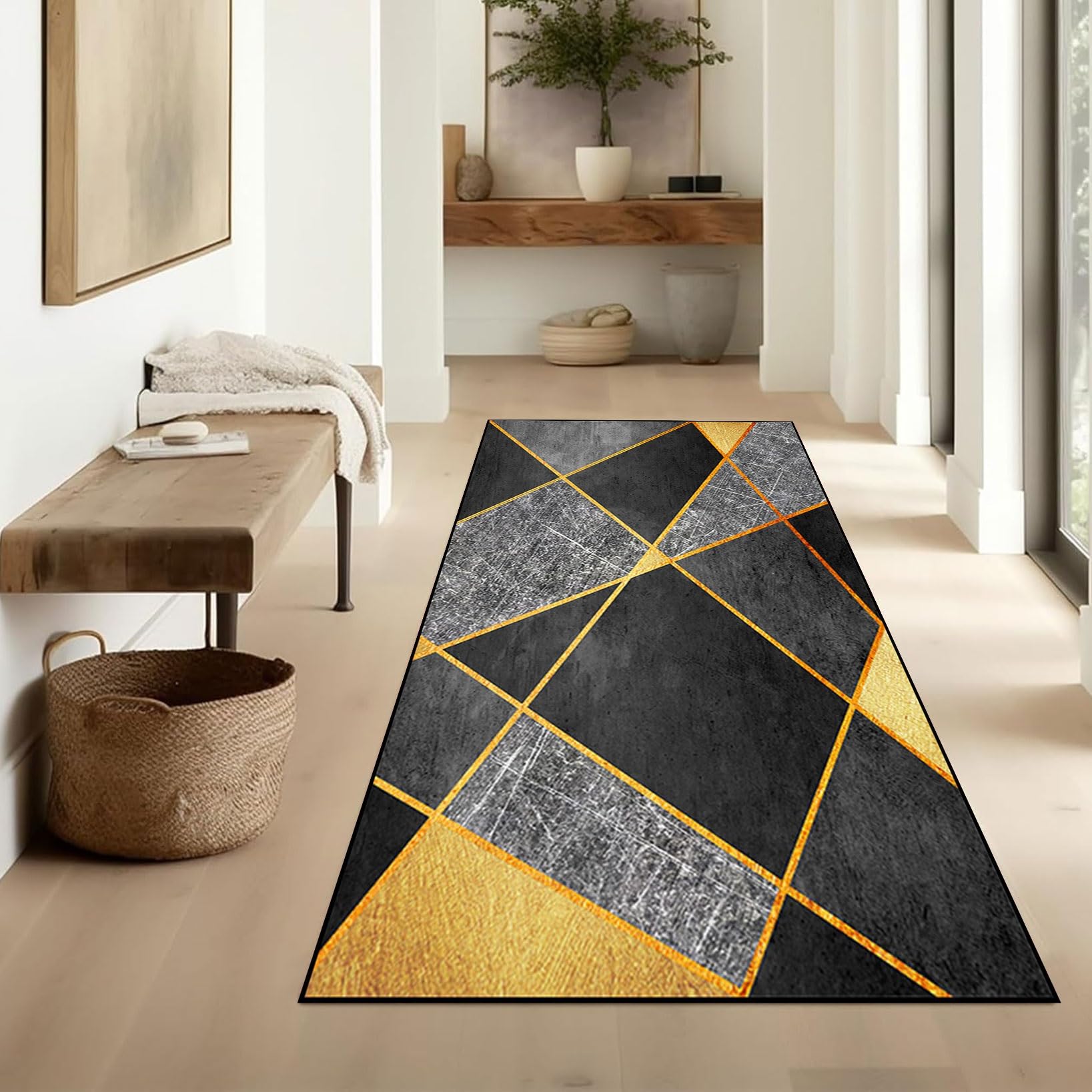 Tapis de balcon et cuisine grand format pour créer une ambiance douce au salon