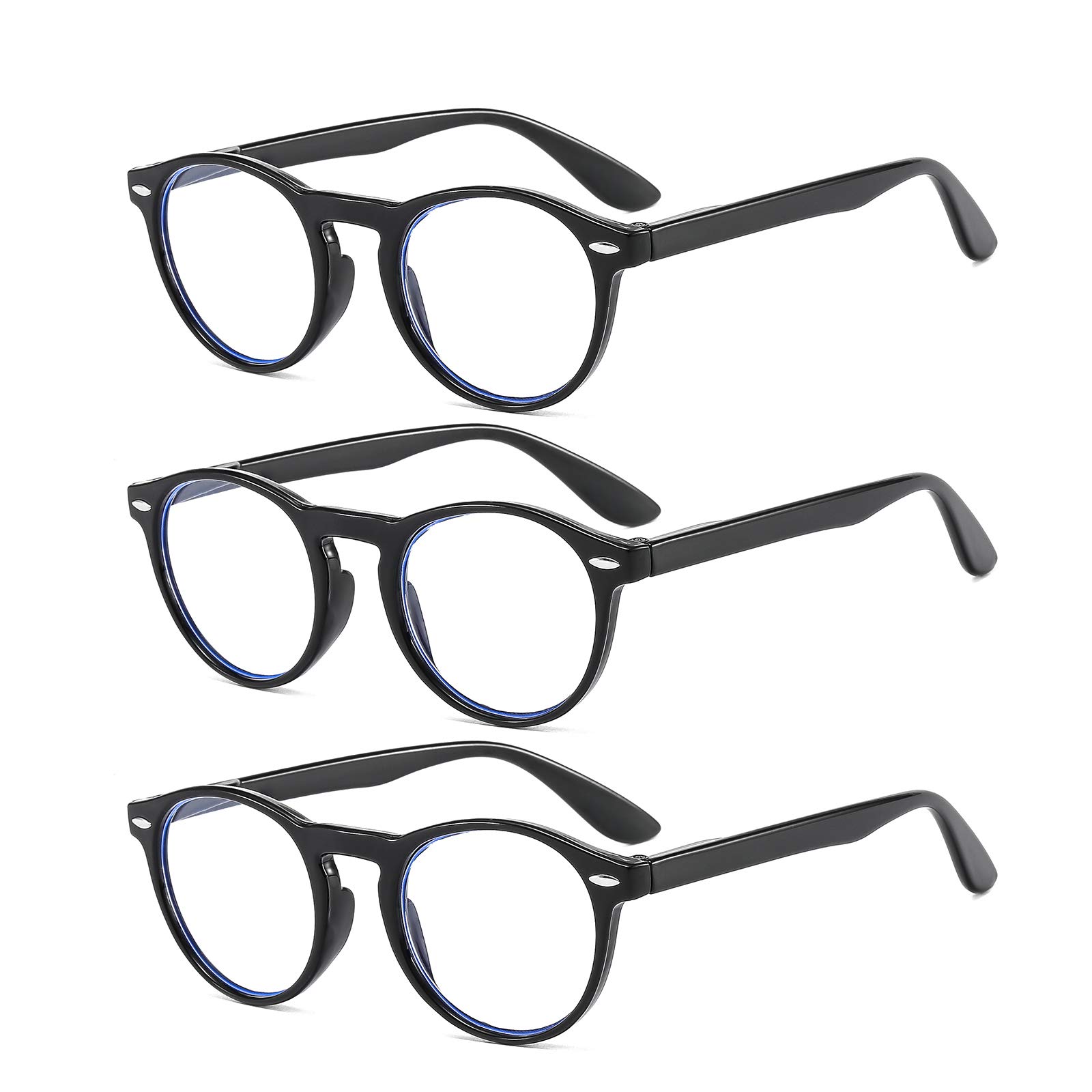Suertree Gafas de Lecturade 3 paquete gafas de ayuda visual, gafas de lectura para mujeres hombres