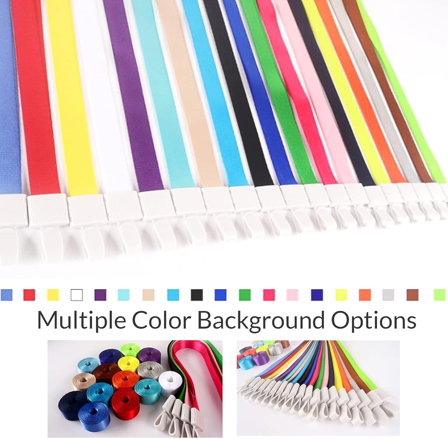 XRLSG Personalized Custom Lanyards with Logo/Photo/Text/Name for Office, School, Event - Image 4