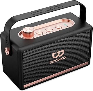 Caixa de som portátil bluetooth 5.3 - som stereo 360° com grave p