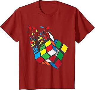 Shattered Rubik Cube Shirt | Cool Cube Nerds T-shirt Gift T-Shirt